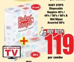 Boxer Baby Steps Disposable Nappies Assorted offer