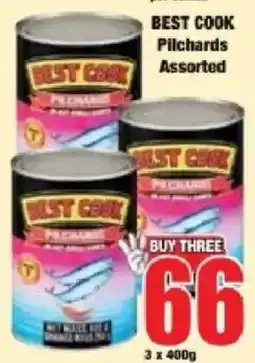 Boxer BEST COOK Pilchards Assorted offer