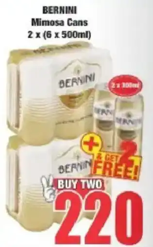 BERNINI Mimosa Cans