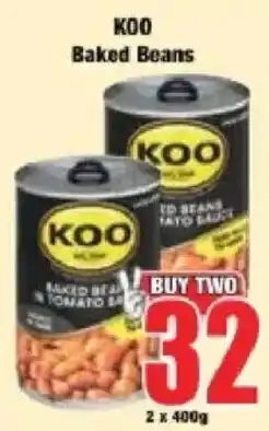 Boxer KOO Baked Beans offer