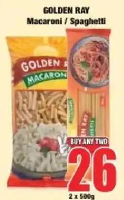 Boxer Golden Ray Macaroni / Spaghetti offer