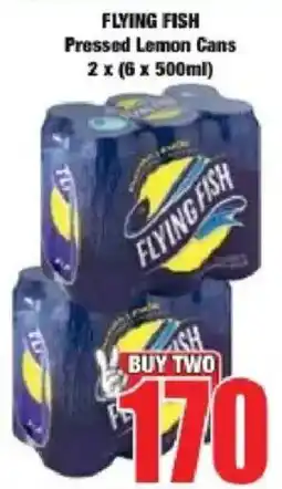 Boxer Flying Fish Pressed Lemon Cans offer
