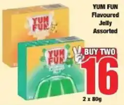 Boxer YUM FUN Flavoured Jelly Assorted offer