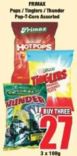 Boxer FRIMAX Pops / Tinglers / Thunder Pop-T-Corn Assorted offer