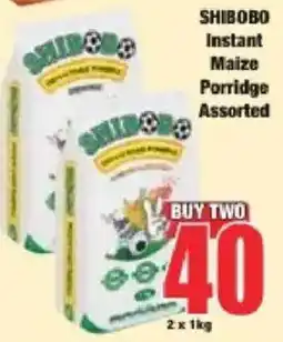 Boxer SHIBOBO Instant Maize Porridge Assorted offer