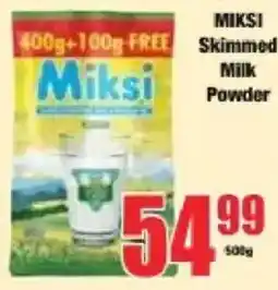 Boxer MIKSI Skimmed Milk Powder offer