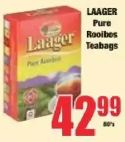 Boxer Laager Pure Rooibos Teabags offer