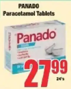 Boxer Panado Paracetamol Tablets offer