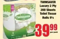 Boxer TWINSAYER Luxury 2 Ply Toilet Tissue offer