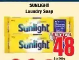 Boxer Sunlight Laundry Soap offer