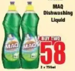Boxer MAQ Dishwashing Liquid offer