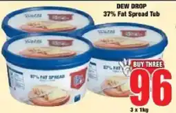 Boxer DEW DROP 37% Fat Spread Tub offer