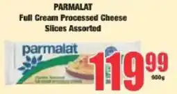 Boxer PARMALAT Full Cream Processed Cheese Slices Assorted offer