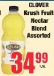 Boxer Clover Krush Fruit Nectar Blend Assorted offer