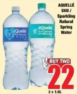Boxer aQuellé Still / Sparkling Natural Spring Water offer