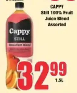 Boxer Cappy Still 100% Fruit Juice Blend Assorted offer