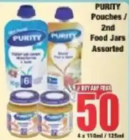 Boxer PURITY Pouches / 2nd Food Jars Assorted offer