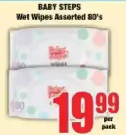Boxer Baby Steps Wet Wipes Assorted offer