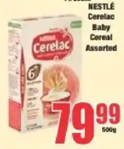 Boxer Nestlé Cerelac Baby Cereal Assorted offer