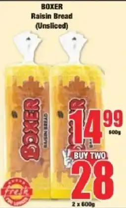 Boxer BOXER Raisin Bread (Unsliced) offer