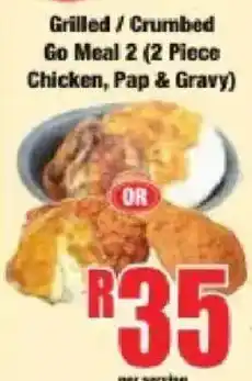 Boxer Grilled / Crumbed Go Meal 2 offer