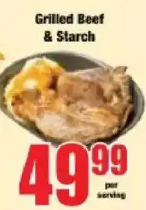 Boxer Grilled Beef & Starch offer
