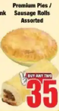 Boxer Premium Pies / Sausage Rolls Assorted offer