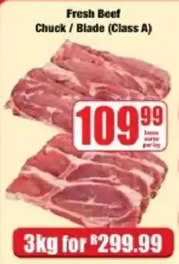 Boxer Fresh Beef Chuck / Blade (Class A) offer