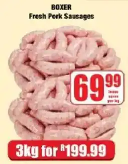Boxer BOXER Fresh Pork Sausages offer