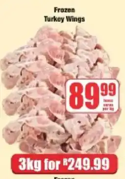 Boxer Frozen Turkey Wings offer