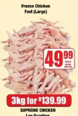 Boxer SUPREME CHICKEN Frozen Chicken Feet (Large) offer