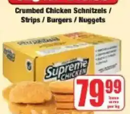 Boxer Supreme Chicken Crumbed Chicken Schnitzels offer