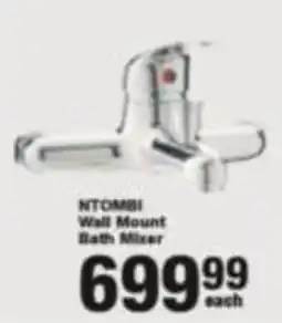 Build It NTOMBI Wall Mount Bath Mixer offer