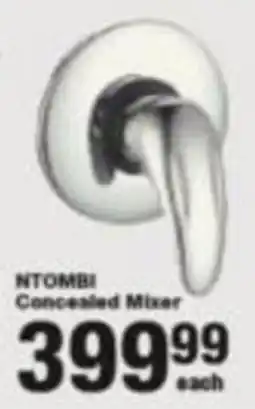 Build It NTOMBI Concealed Mixer offer