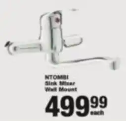 Build It NTOMBI Sink Mixer Wall Mount offer