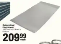 Build It Galvanized Flat Sheet offer