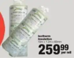 Build It Isotherm Insulation offer