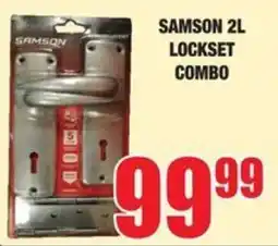 Boxer Build SAMSON 2L LOCKSET COMBO offer