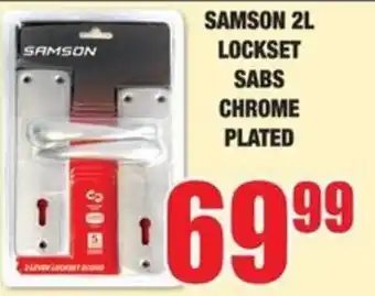 Boxer Build SAMSON 2L LOCKSET offer