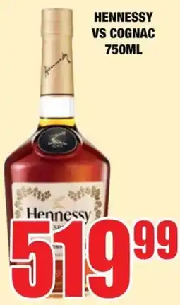 Boxer Liquors Hennessy VS Cognac offer