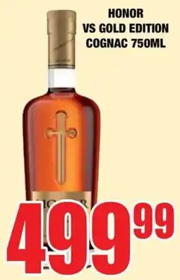 Boxer Liquors HONOR VS GOLD EDITION COGNAC offer