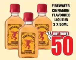Boxer Liquors Firewater Cinnamon Flavoured Liqueur offer