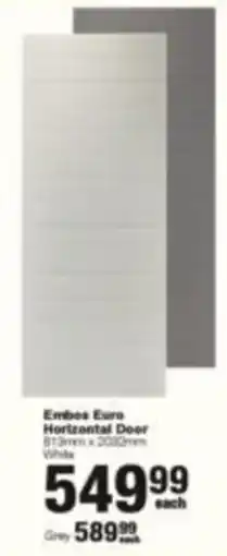 Build It Embos Euro Horizontal Door offer