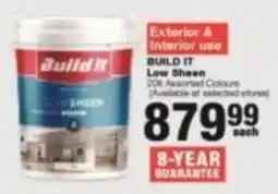 Build It Build it Low Sheen Assorted offer