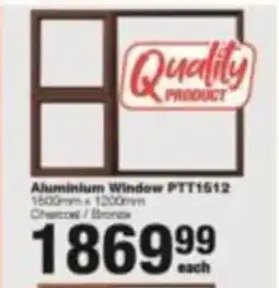 Build It Aluminium Window PTT1512 offer