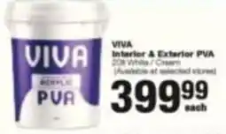 Build It VIVA Interior & Exterior PVA offer