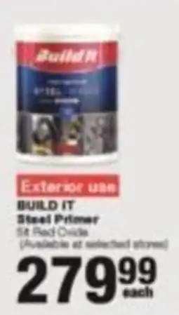 Build It Build it Steel Primer offer