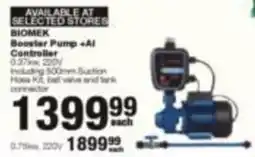 Build It Biomek Booster Pump +AI Controller offer
