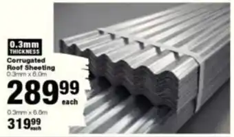 Corrugated Roof Sheeting