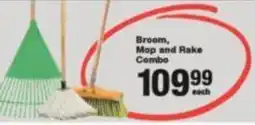 Build It Broom, Mop and Rake Combo offer